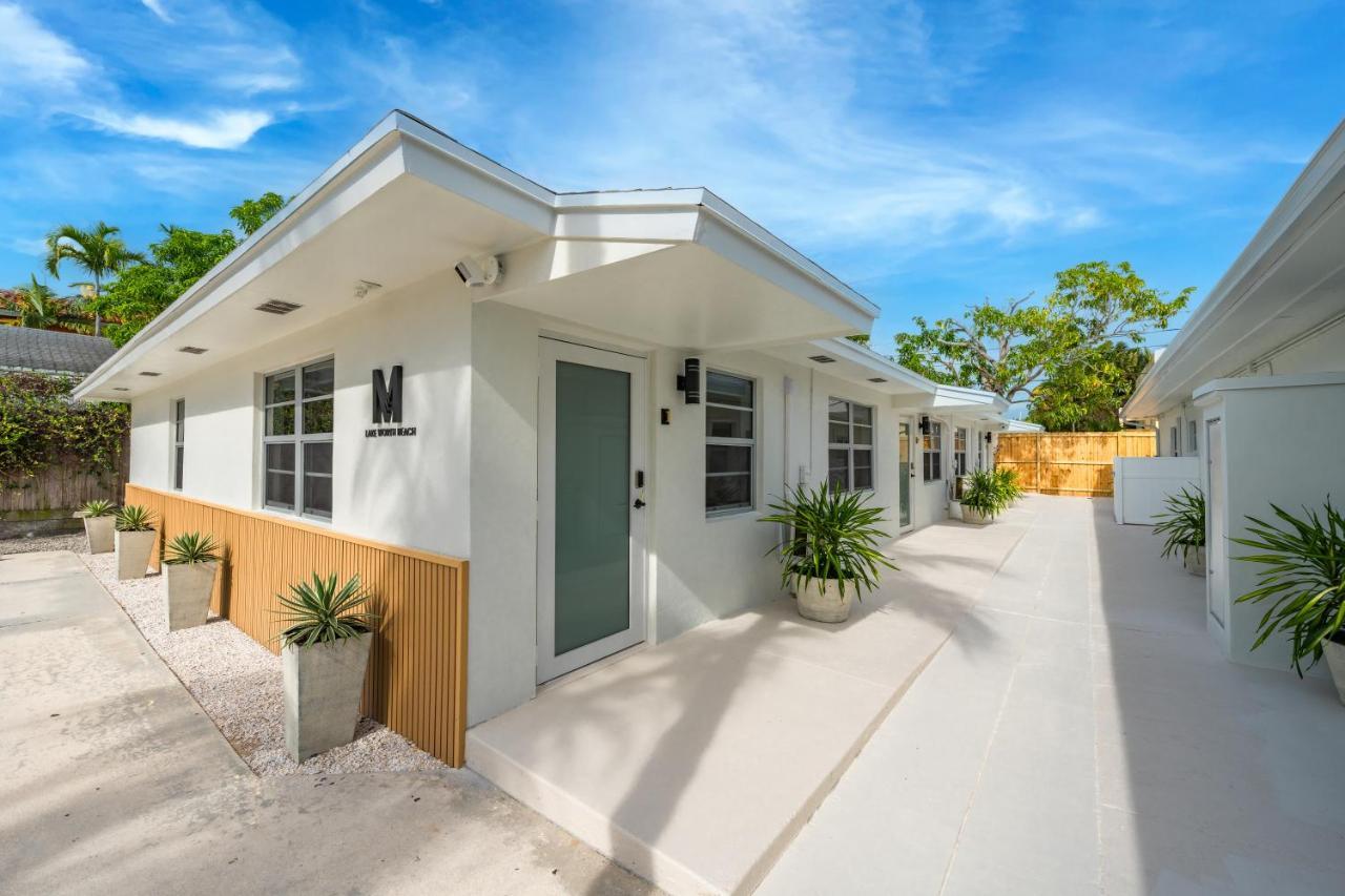 M Lake Worth Beach - Modern Villas Near West Palm Beach, Chic Retro Vibes, King Bed, Cozy Backyard, Bbq, Workspace, High-Speed Internet, Free Parking, 5 Minutes To Downtown & Beach Buitenkant foto