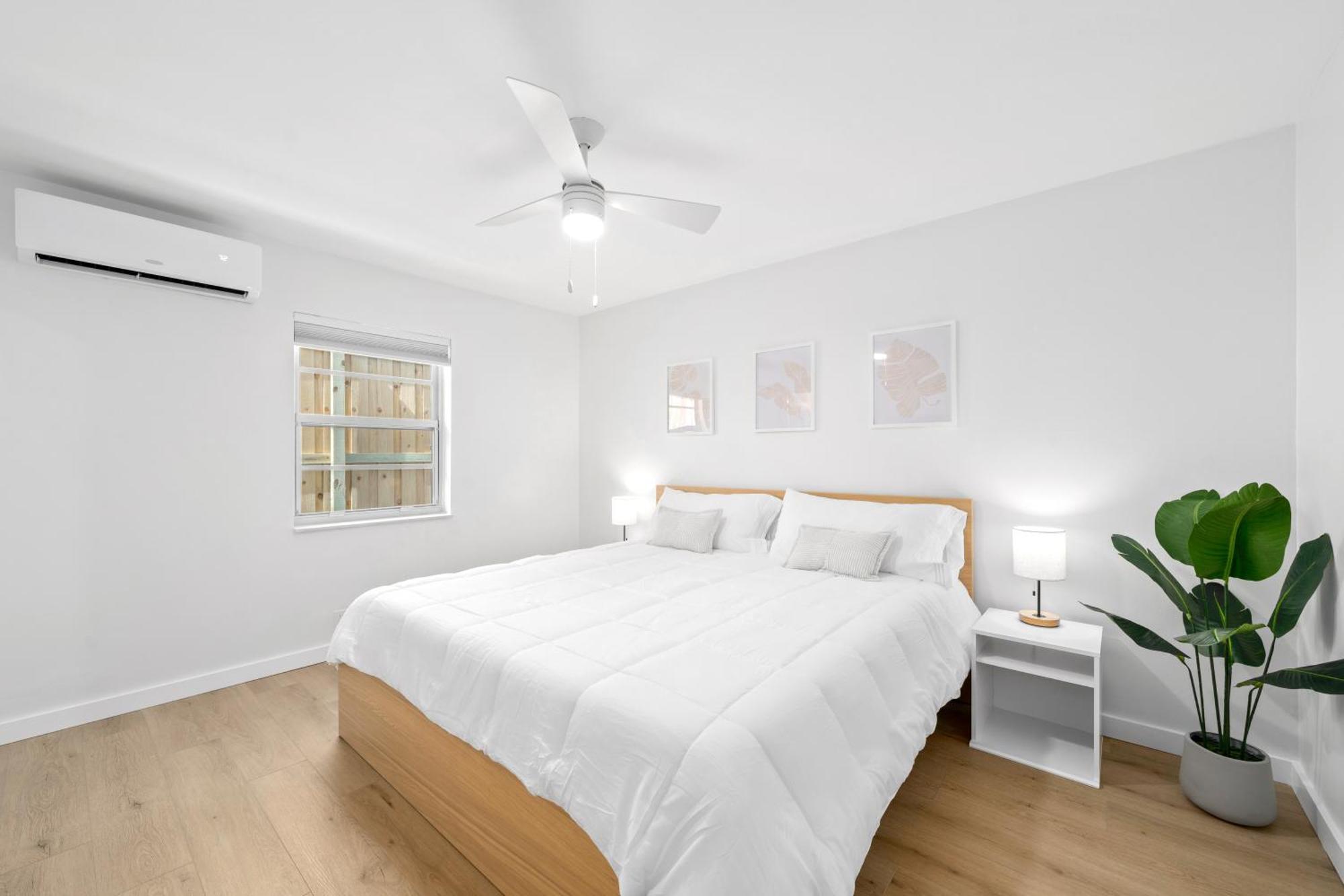 M Lake Worth Beach - Modern Villas Near West Palm Beach, Chic Retro Vibes, King Bed, Cozy Backyard, Bbq, Workspace, High-Speed Internet, Free Parking, 5 Minutes To Downtown & Beach Buitenkant foto